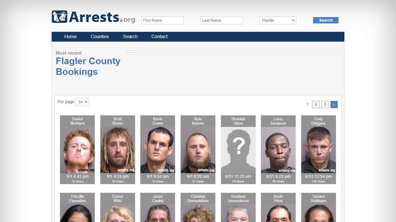 Flagler County Arrests and Inmate Search